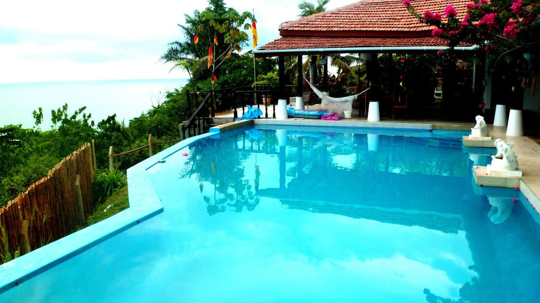 Exklusive Villa mit Strand