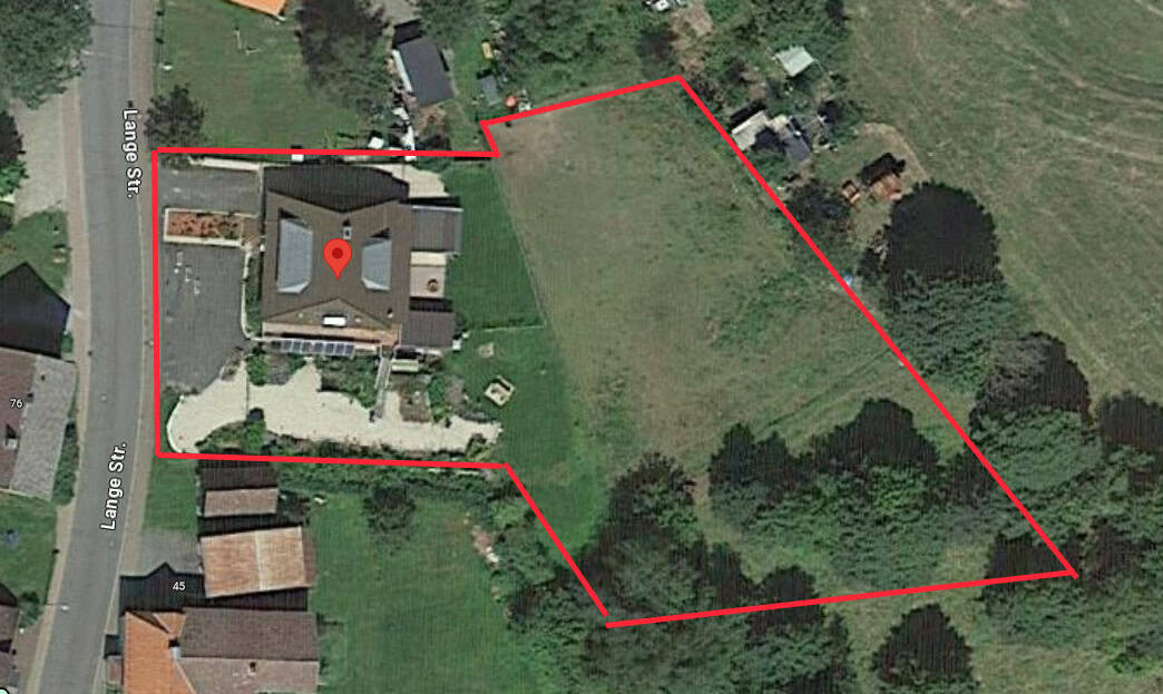 exklusives haus im grünen